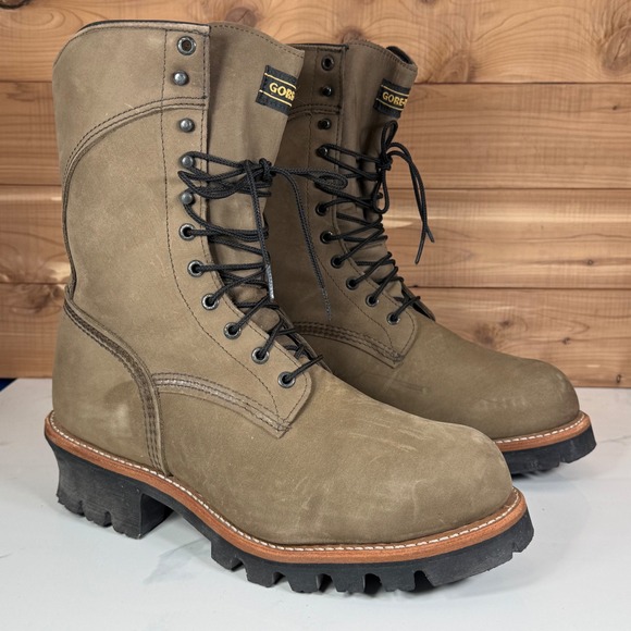 Discontinued Red Wing 2292 Steel Toe Gore-Tex Logger Boots Men\'s Size 10 E main image 8